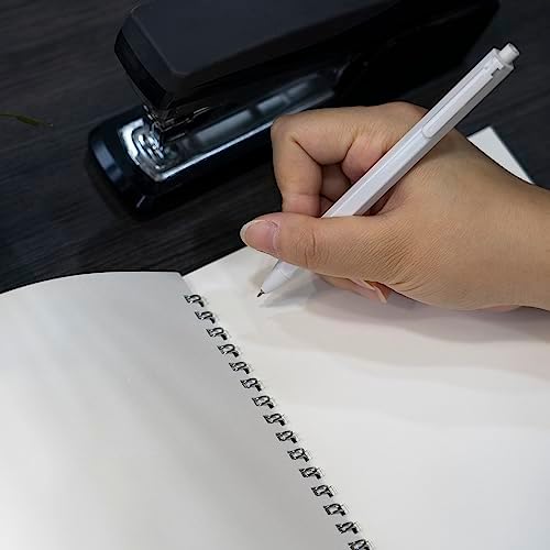 10 inch x 7.5 inch, 100GSM, Blank Spiral Notebook, 1-Pack, Soft Cover, Sketch book, 100 Pages / 50 Sheets, with writing backboard, (Brown) - Image 7